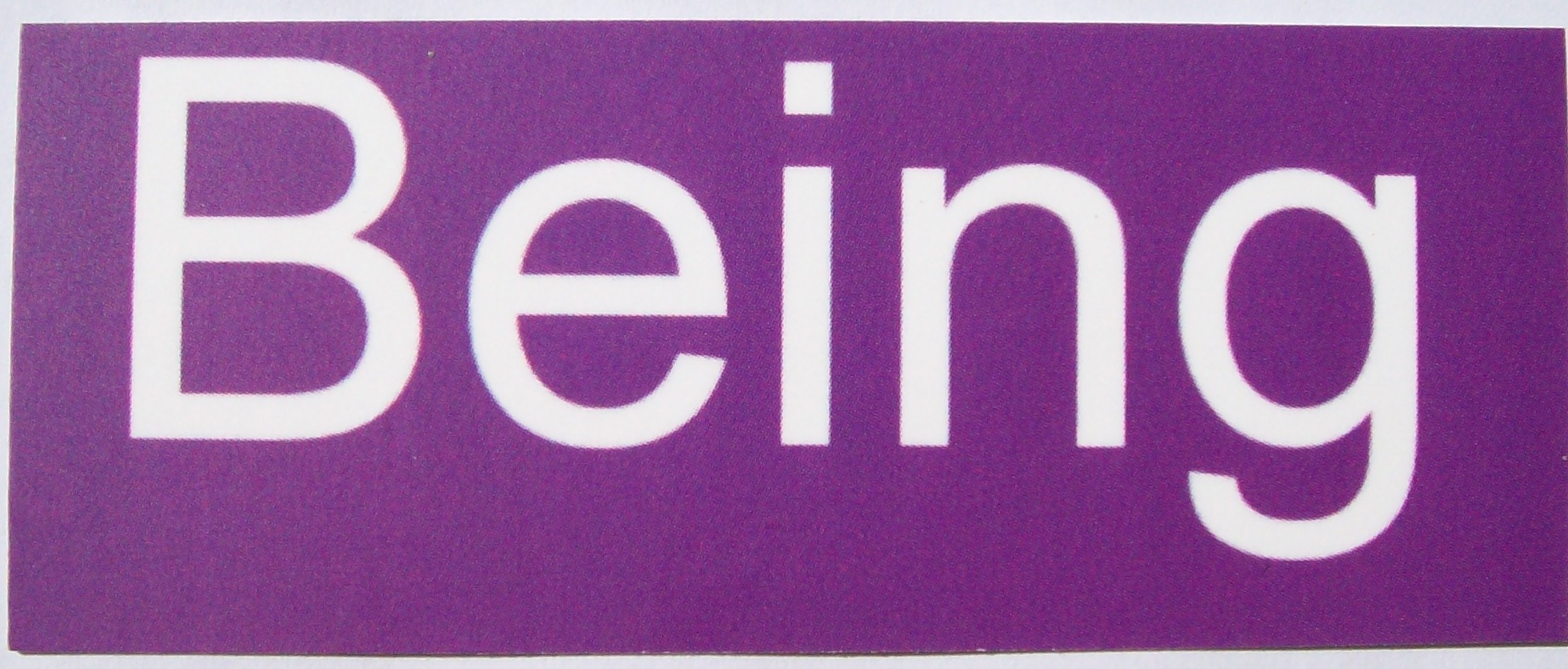 Being