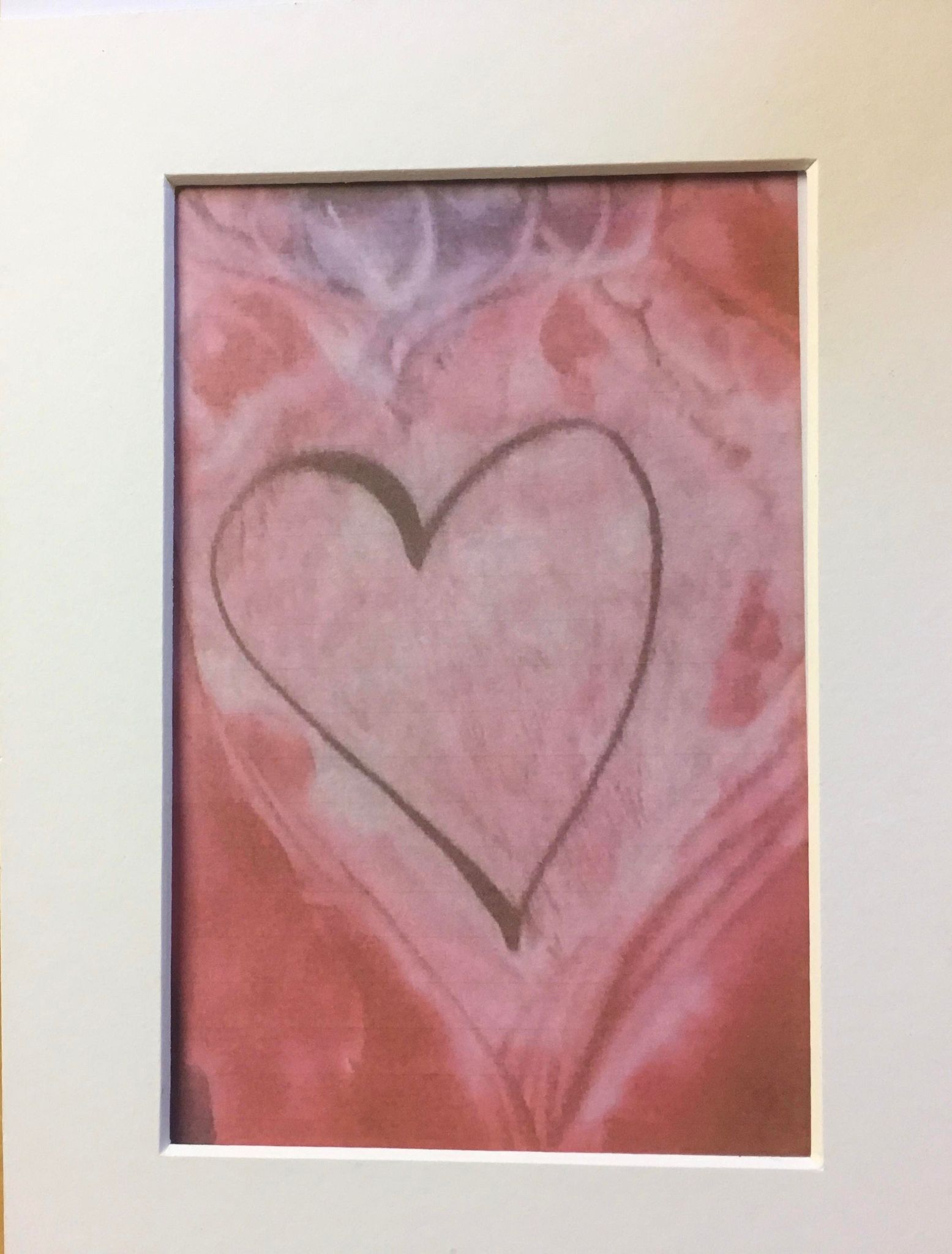 My Lop-sided Heart Print